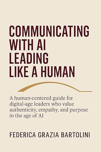 Cover of the book «Communicating with AI, Leading like a Human»